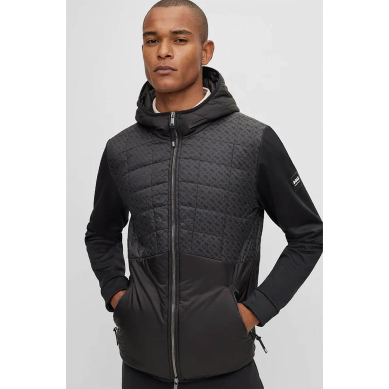 Boss Equestrian Jacke Herren Ben Monogran Performance HW 2023 Boss Equestrian Jacke Herren Ben Monogran Performance HW 2023