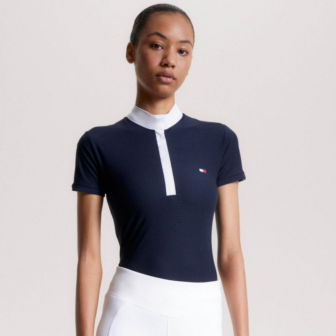 Tommy Hilfiger Equestrian Turniershirt Damen Chelsea FS 2024 Funktionsshirt Tommy Hilfiger Equestrian Turniershirt Damen Chelsea FS 2024 Funktionsshirt