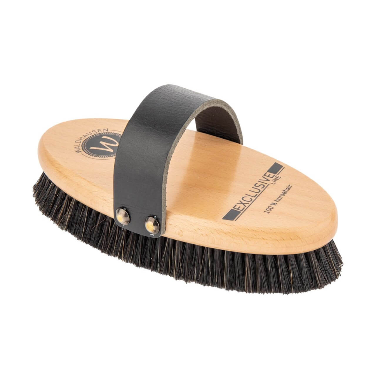 Waldhausen Exclusive Line Pferdekardätsche Rosshaar Putzbürste Waldhausen Exclusive Line Pferdekardätsche Rosshaar Putzbürste