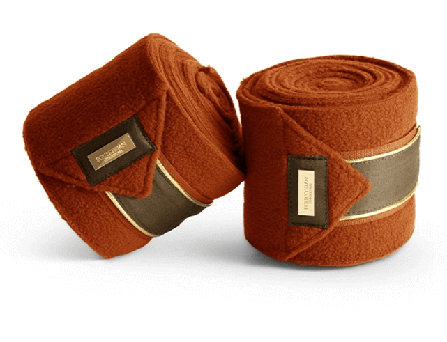 Equestrian Stockholm Fleece Bandagen Bronze Gold FS 2022 Equestrian Stockholm Fleece Bandagen Bronze Gold FS 2022