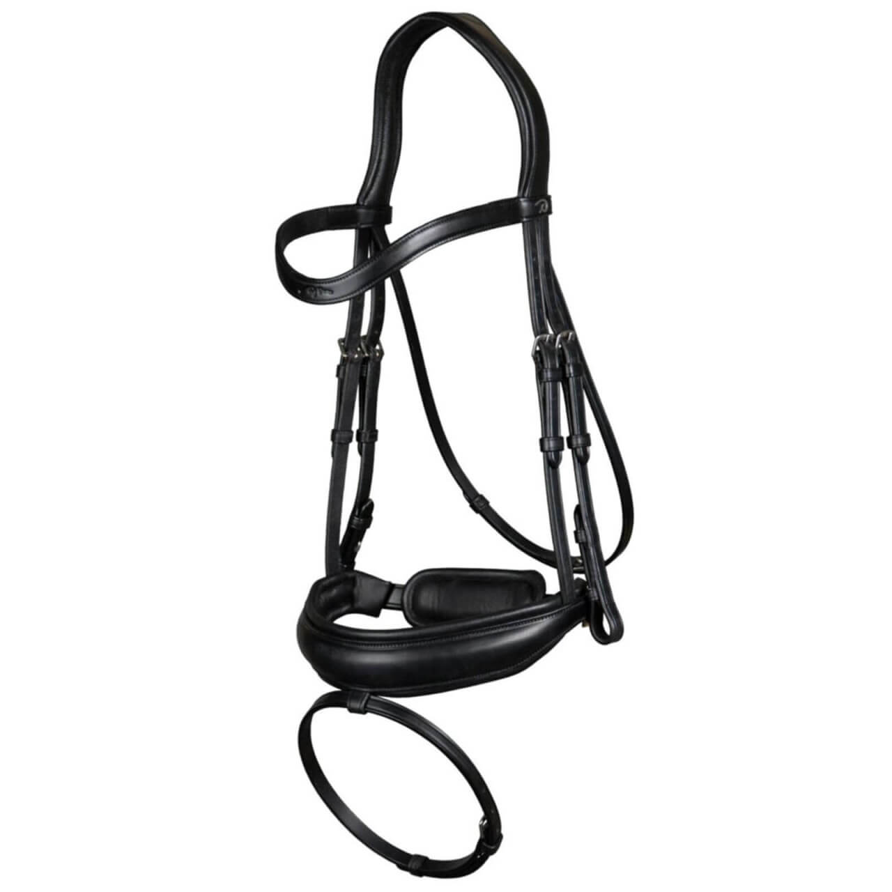 Dy´on Trense mit breitem schwedischem Reithalfter New English Collection Trensenzaum Dy´on Trense mit breitem schwedischem Reithalfter New English Collection Trensenzaum