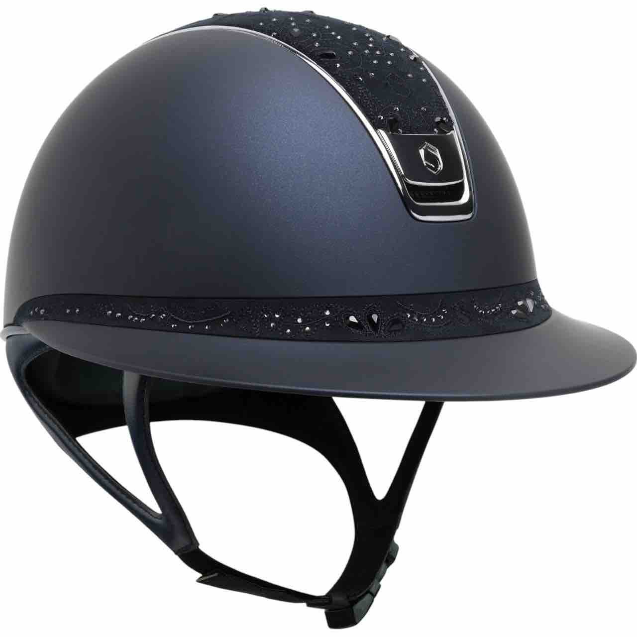 Samshield Reithelm Miss Shield 2.0 Shadowmatt Blue Crystal Bloom Blue Samshield Reithelm Miss Shield 2.0 Shadowmatt Blue Crystal Bloom Blue