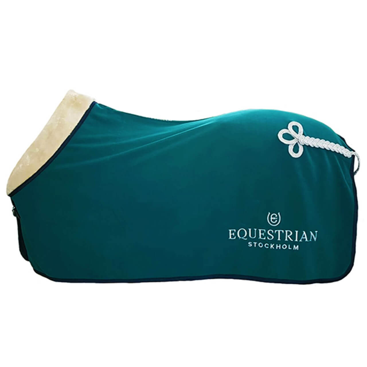 Equestrian Stockholm Abschwitzdecke Emerald Fleecedecke Equestrian Stockholm Abschwitzdecke Emerald Fleecedecke