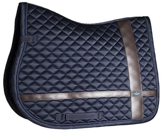 Equestrian Stockholm Springschabracke Leather Deluxe Silver Equestrian Stockholm Springschabracke Leather Deluxe Silver