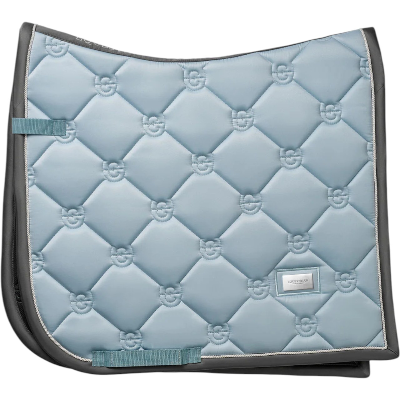 Equestrian Stockholm Dressurschabracke Ice Blue Schabracke Equestrian Stockholm Dressurschabracke Ice Blue Schabracke