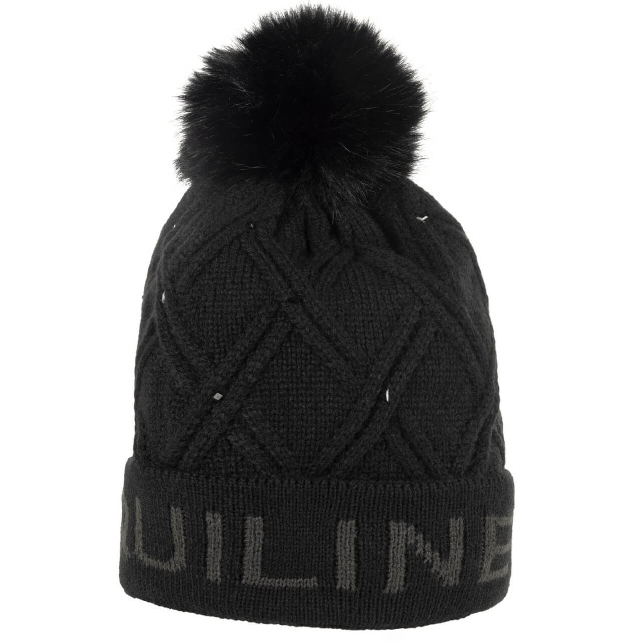 Equiline Mütze Damen Gajunep HW 2024 Bommelmütze Equiline Mütze Damen Gajunep HW 2024 Bommelmütze