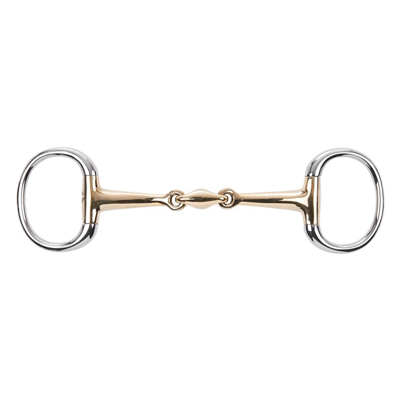 BUSSE Unterlegtrense Olivenkopf Doppelt Gebrochen KAUGAN® 14 mm Gebiss BUSSE Unterlegtrense Olivenkopf Doppelt Gebrochen KAUGAN® 14 mm Gebiss