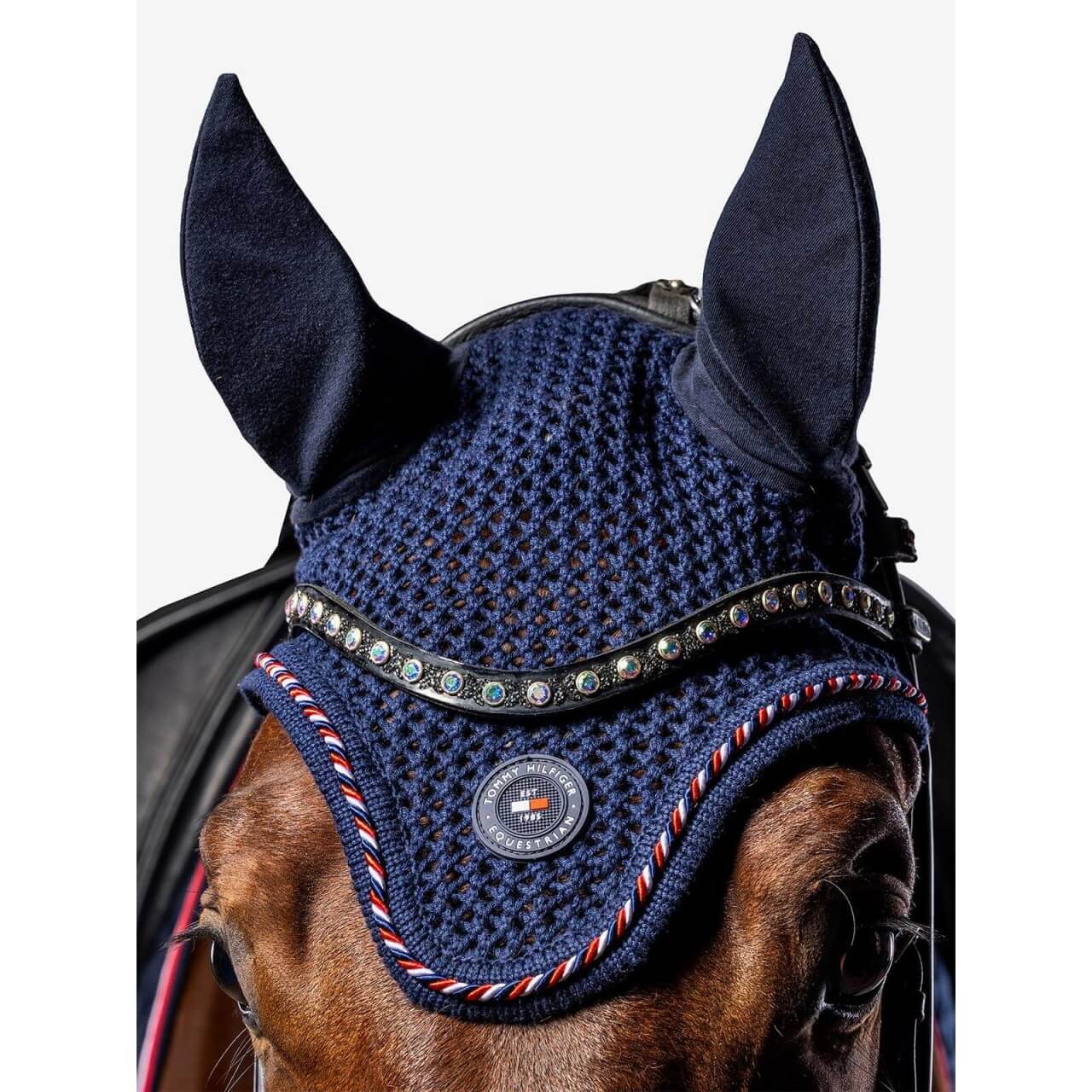 Tommy Hilfiger Equestrian Fliegenmütze TH Global Fly Hood Soundless Fliegenohren FS 2024 Tommy Hilfiger Equestrian Fliegenmütze TH Global Fly Hood Soundless Fliegenohren FS 2024