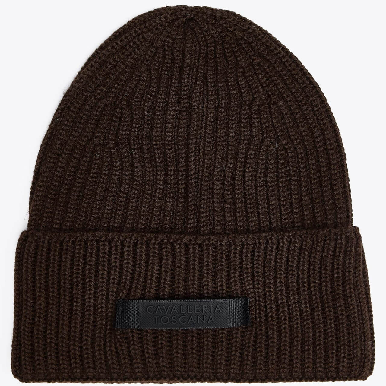 Cavalleria Toscana Mütze Unisex CT Label Merino Wool Beanie HW 2023 Cavalleria Toscana Mütze Unisex CT Label Merino Wool Beanie HW 2023