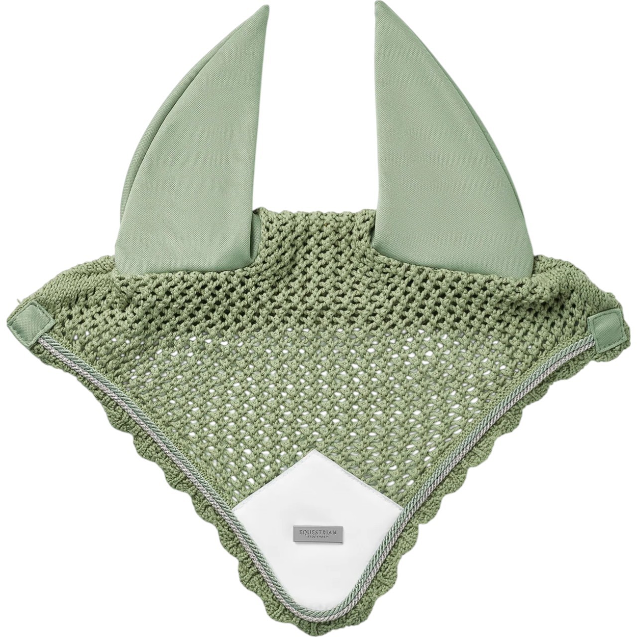Equestrian Stockholm Fliegenmütze Pistachio White Equestrian Stockholm Fliegenmütze Pistachio White
