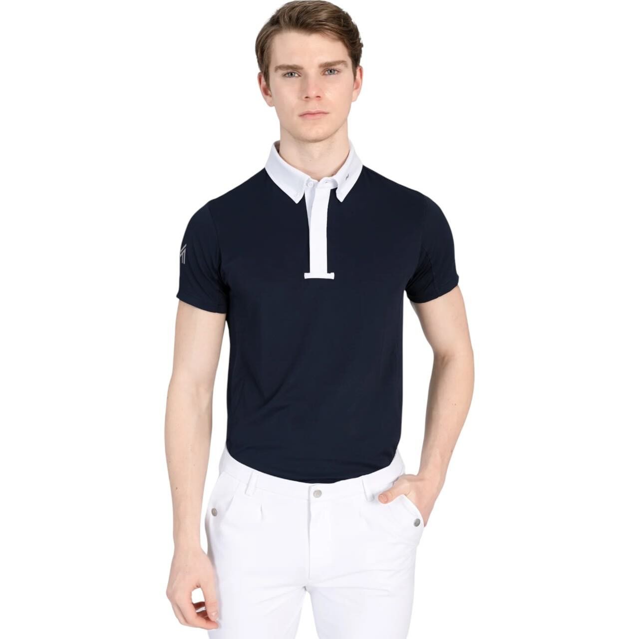 Maximilian Equestrian Turniershirt Herren Kurzarm Focus Competition Shirt Maximilian Equestrian Turniershirt Herren Kurzarm Focus Competition Shirt