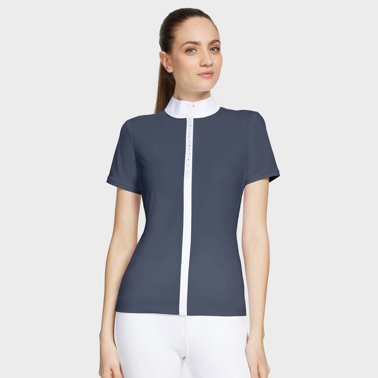 Samshield Turniershirt Damen Julia Intarsia FS 2024 Short Sleeve Samshield Turniershirt Damen Julia Intarsia FS 2024 Short Sleeve