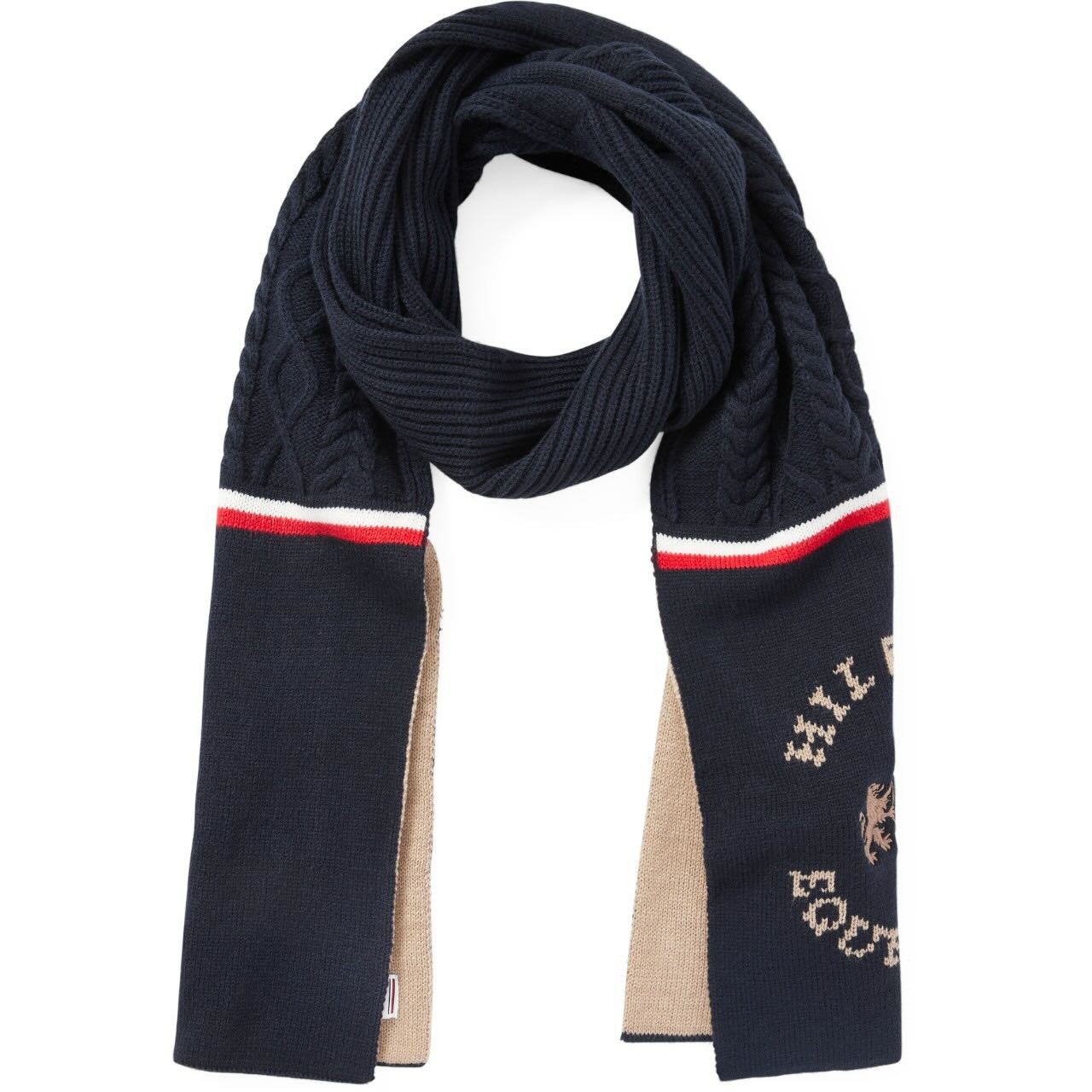 Tommy Hilfiger Equestrian Schal Unisex Hyde HW 2025 Strickschal Tommy Hilfiger Equestrian Schal Unisex Hyde HW 2025 Strickschal