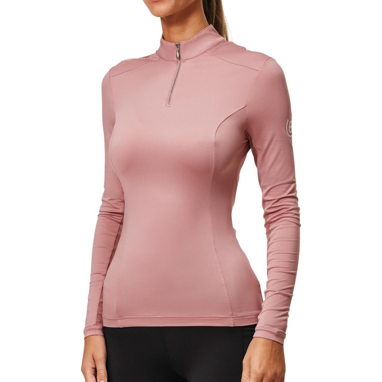 Equestrian Stockholm Baselayer Damen Langarm Air Breeze Pink Langarmshirt Equestrian Stockholm Baselayer Damen Langarm Air Breeze Pink Langarmshirt