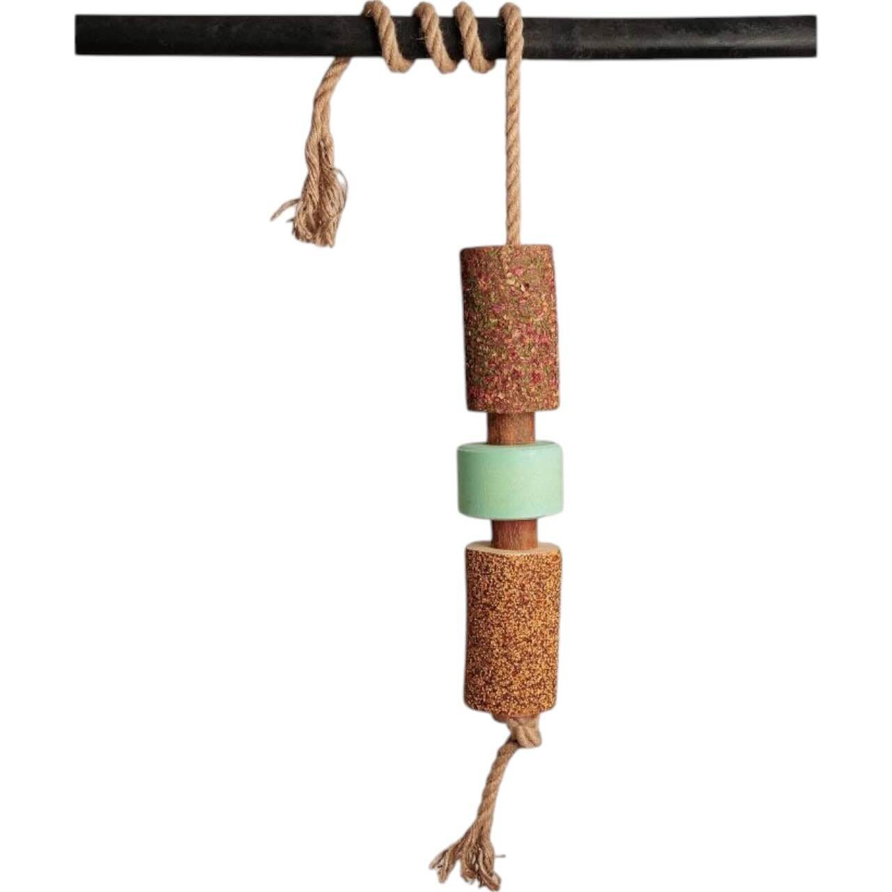 Grooming Deluxe Pferdespielzeug Holz Relax mit Salzleckstein Spielzeug Grooming Deluxe Pferdespielzeug Holz Relax mit Salzleckstein Spielzeug