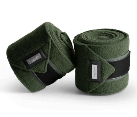 Equestrian Stockholm Fleece Bandagen Deep Olivine Equestrian Stockholm Fleece Bandagen Deep Olivine