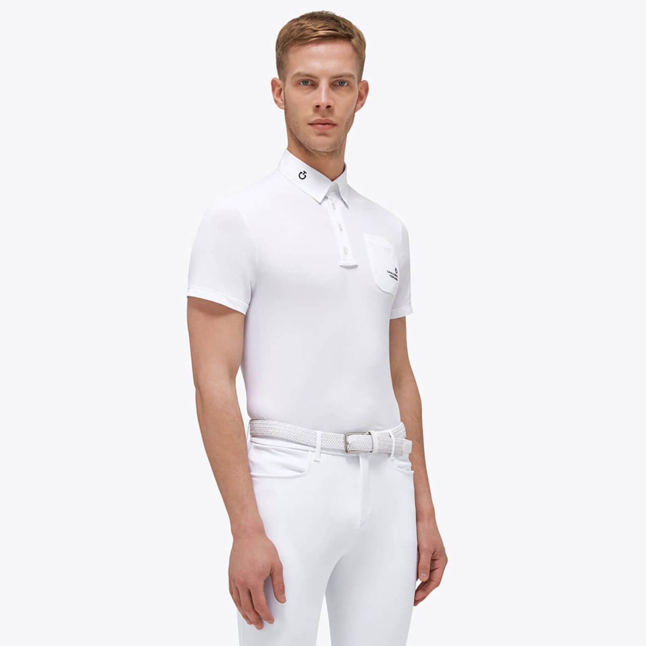 Cavalleria Toscana Turniershirt Herren Tech Piquet S7S Competition Button Polo w/Pocket HW 2023 Cavalleria Toscana Turniershirt Herren Tech Piquet S7S Competition Button Polo w/Pocket HW 2023