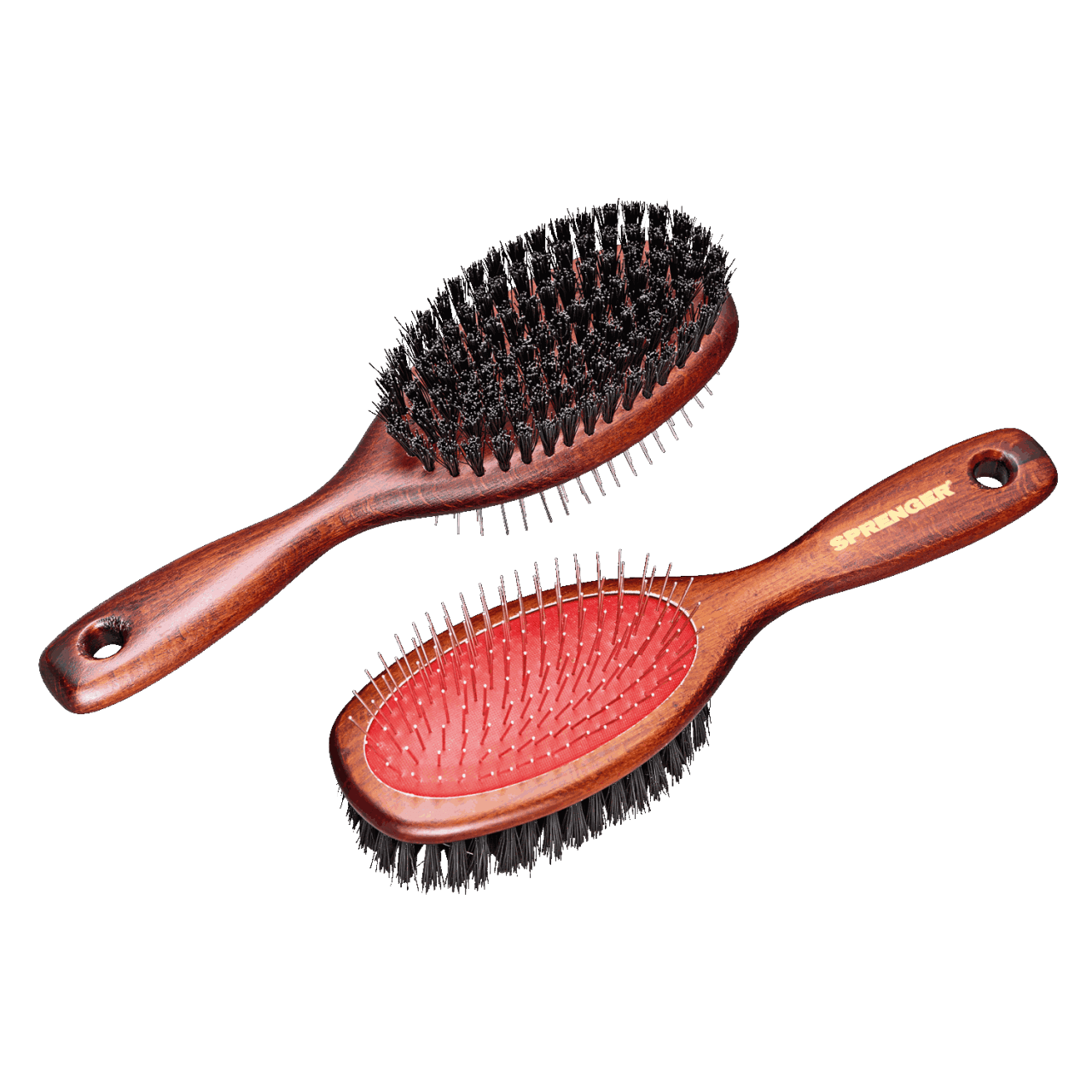 Sprenger Mähnenbürste mit zwei Seiten Pferdebürste Sprenger Mähnenbürste mit zwei Seiten Pferdebürste