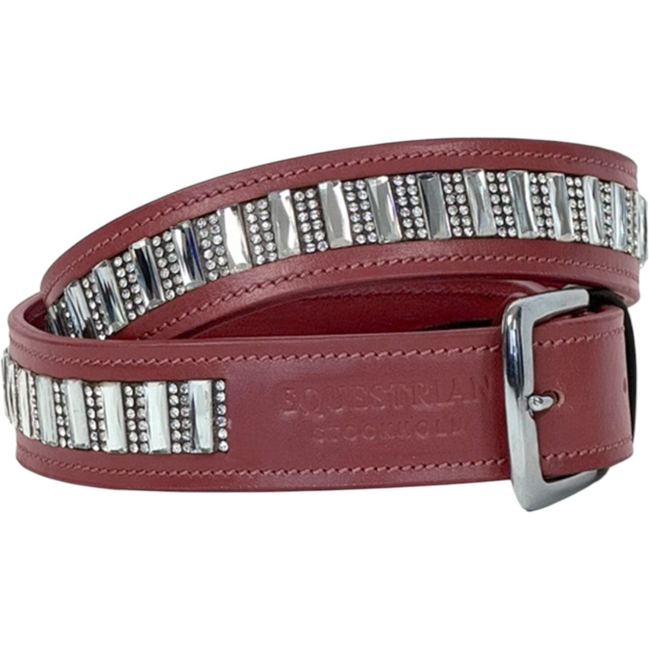 Equestrian Stockholm Gürtel Damen Contest Amber Rose Ledergürtel Equestrian Stockholm Gürtel Damen Contest Amber Rose Ledergürtel