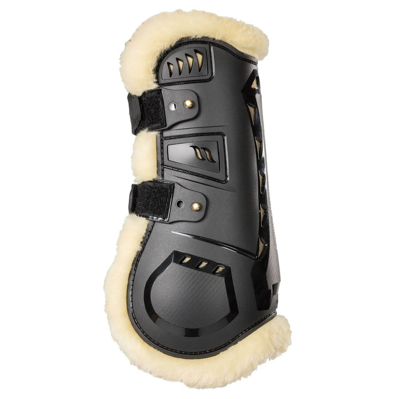 Back on Track Gamaschen Air Flow Tendon Boots mit Kunstfell Arbeitsgamaschen Back on Track Gamaschen Air Flow Tendon Boots mit Kunstfell Arbeitsgamaschen