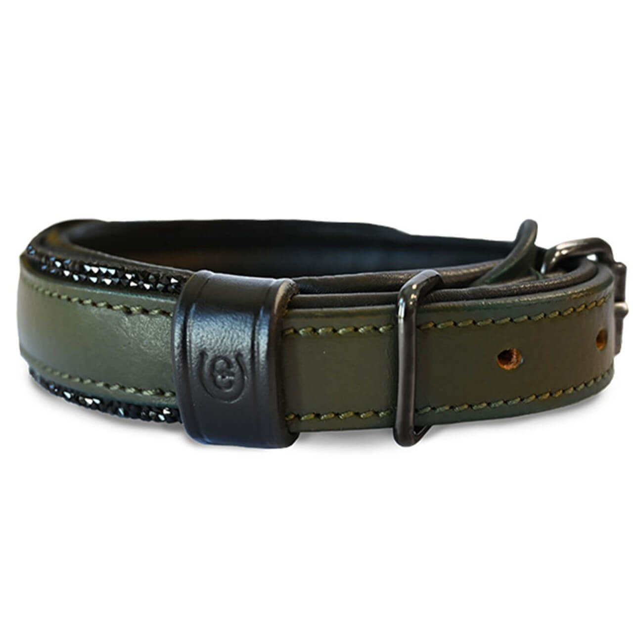 Equestrian Stockholm Hundehalsband Glimmer Striking Valley Lederhalsband Equestrian Stockholm Hundehalsband Glimmer Striking Valley Lederhalsband