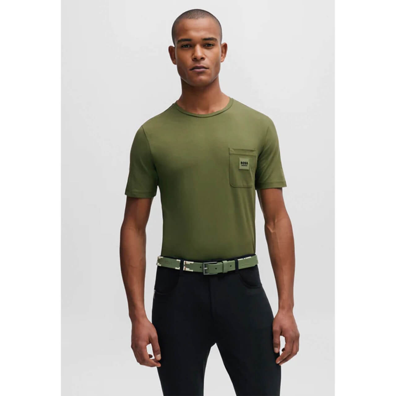 Boss Equestrian T-Shirt Herren Stan Pocket FS 2024 Boss Equestrian T-Shirt Herren Stan Pocket FS 2024