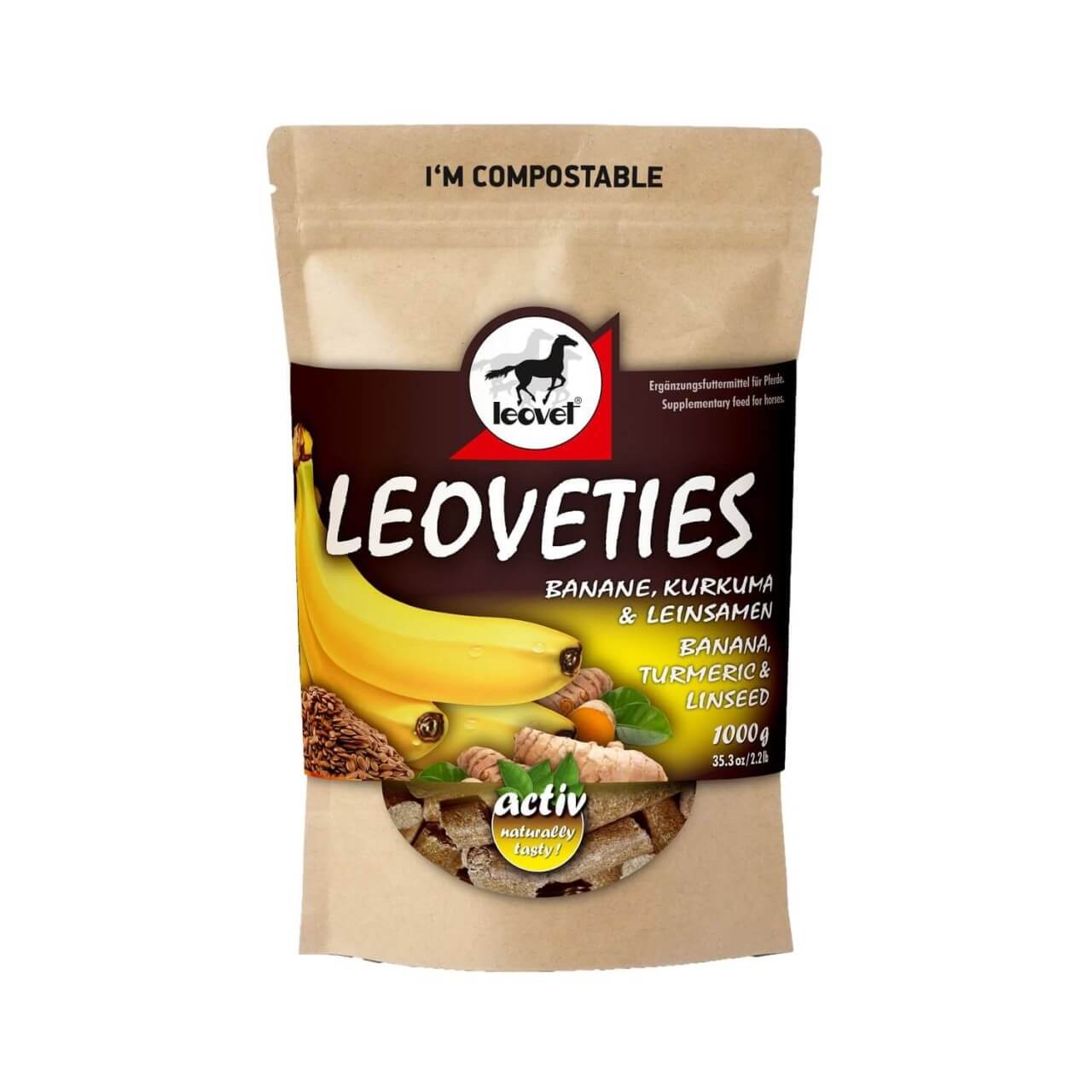 leovet Leoveties Banane & Kurkuma & Leinsamen leovet Leoveties Banane & Kurkuma & Leinsamen