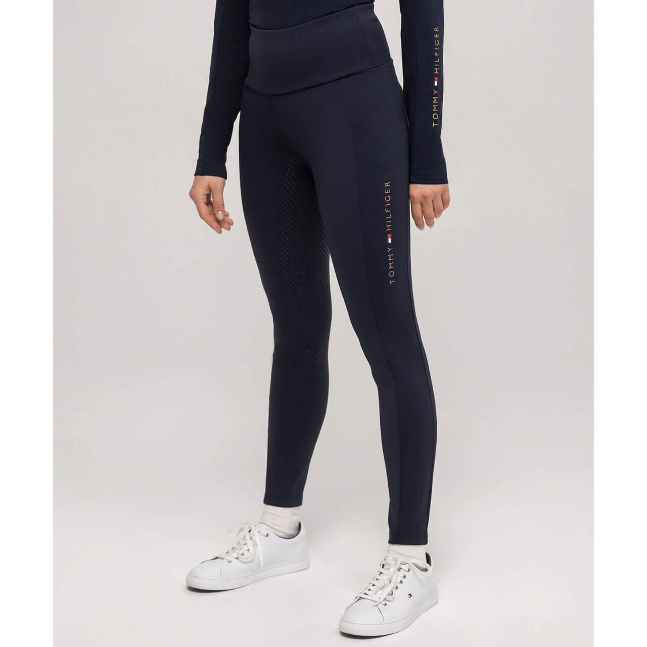 Tommy Hilfiger Equestrian Reitleggings Full-Grip Damen Delaware Highwaist HW 2024 Vollbesatz Leggings Tommy Hilfiger Equestrian Reitleggings Full-Grip Damen Delaware Highwaist HW 2024 Vollbesatz Leggings