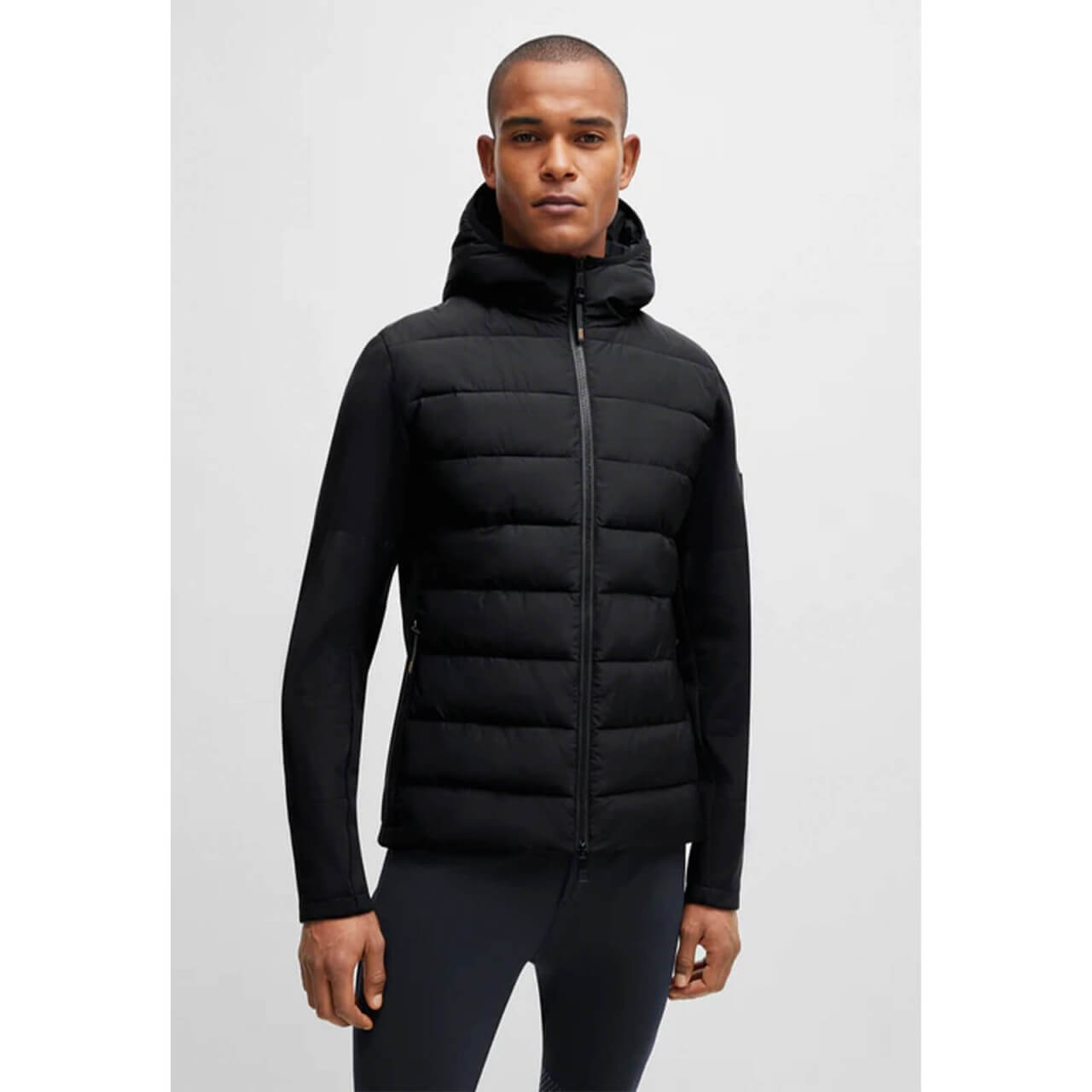 Boss Equestrian Jacke Herren Jeff Hybrid Puffer HW 2024 Softshelljacke Boss Equestrian Jacke Herren Jeff Hybrid Puffer HW 2024 Softshelljacke