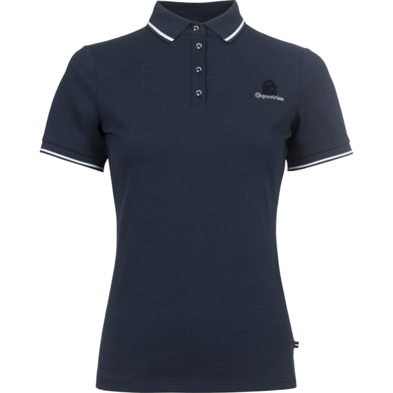 Cavallo Poloshirt Damen Kurzarm Cavalmalia Event Kollektion Shirt Cavallo Poloshirt Damen Kurzarm Cavalmalia Event Kollektion Shirt