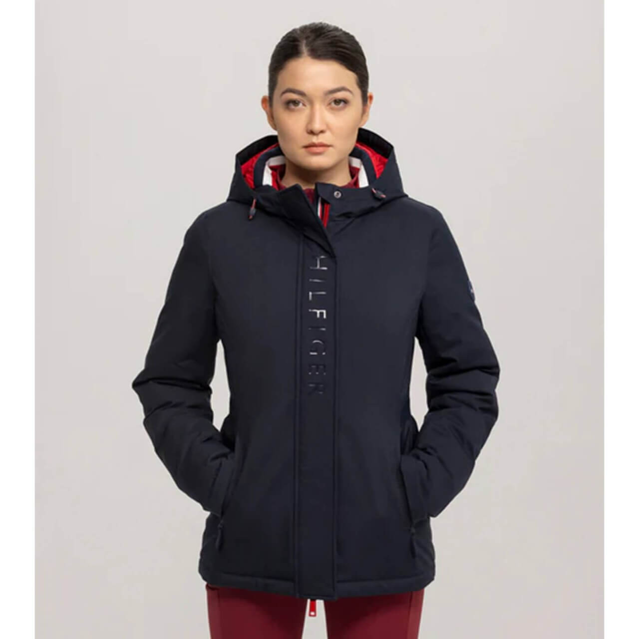Tommy Hilfiger Equestrian Jacke Damen Utah Reitparka HW 2024 Reitmantel Tommy Hilfiger Equestrian Jacke Damen Utah Reitparka HW 2024 Reitmantel